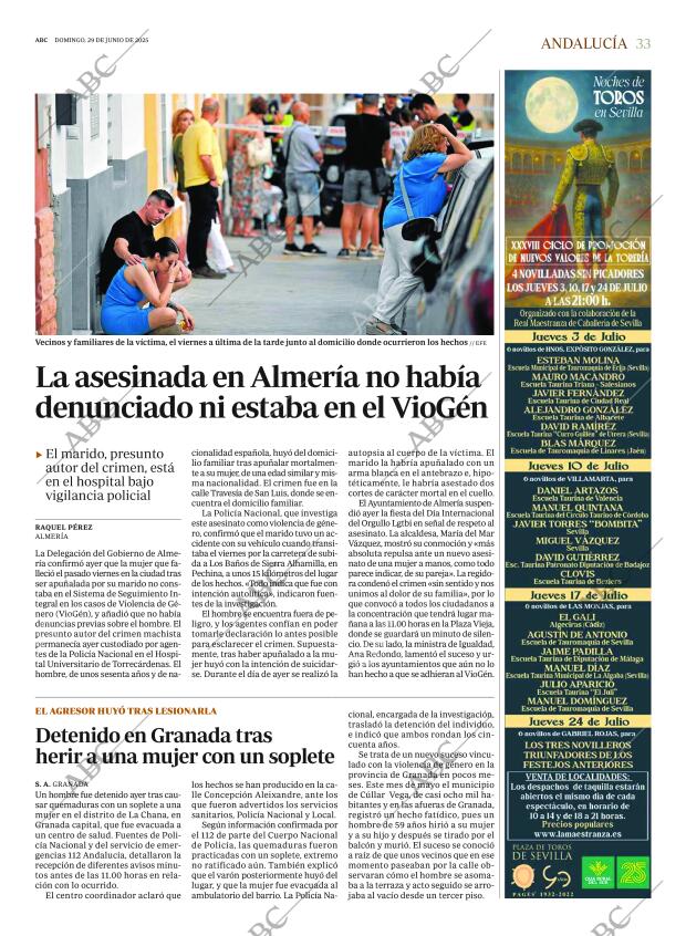 ABC SEVILLA 29-06-2025 página 33