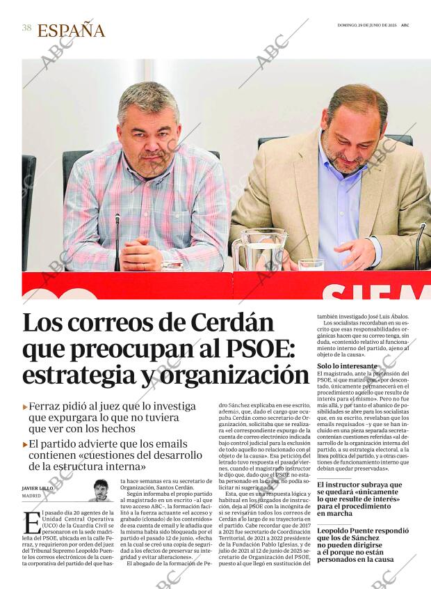 ABC SEVILLA 29-06-2025 página 38