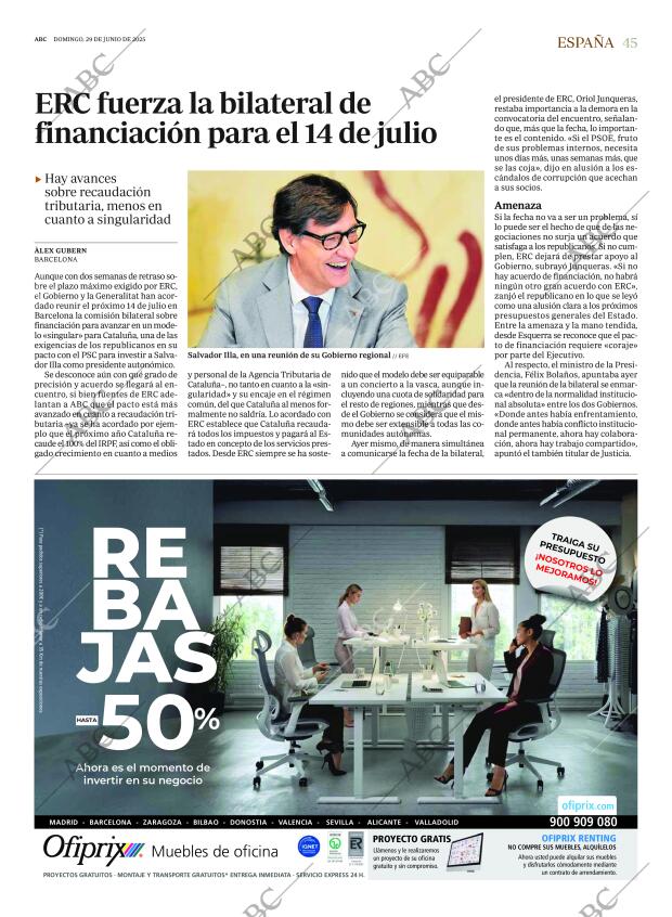 ABC SEVILLA 29-06-2025 página 45