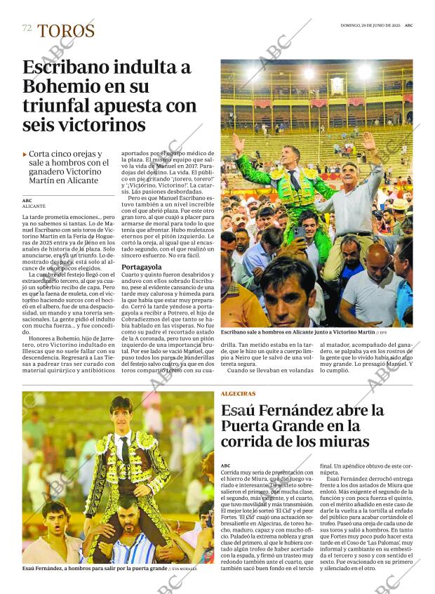 ABC SEVILLA 29-06-2025 página 72