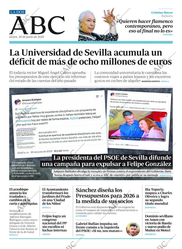 ABC SEVILLA 30-06-2025 página 2