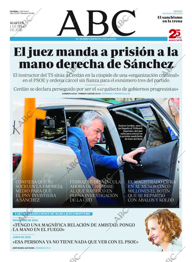 ABC CORDOBA 01-07-2025 página 1