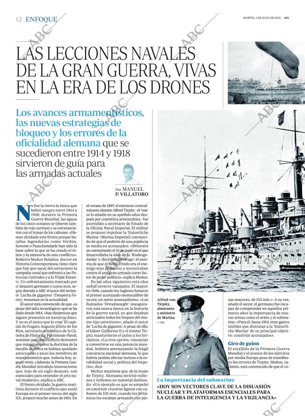ABC MADRID 01-07-2025 página 12