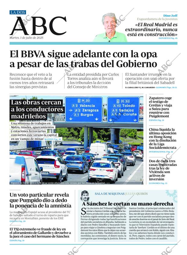 ABC MADRID 01-07-2025 página 2