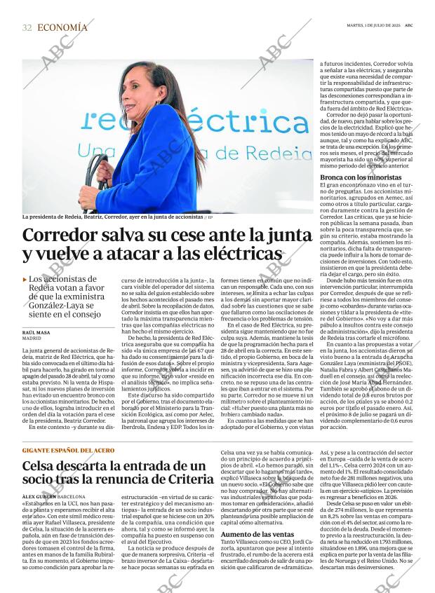 ABC MADRID 01-07-2025 página 32