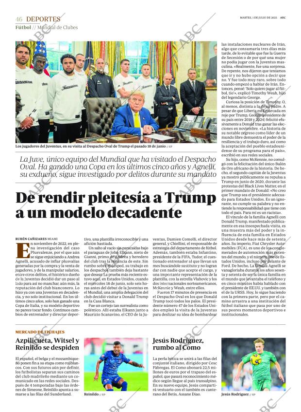 ABC MADRID 01-07-2025 página 46