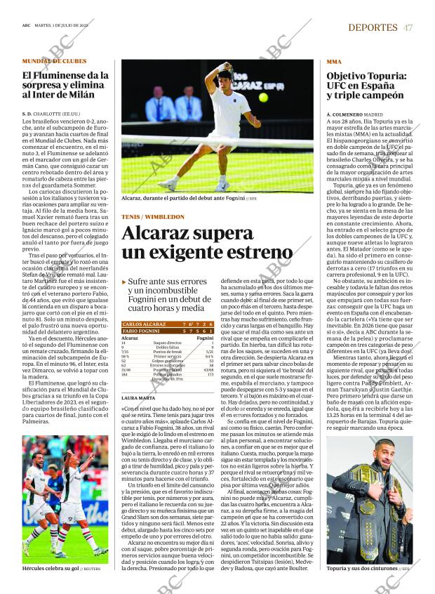 ABC MADRID 01-07-2025 página 47