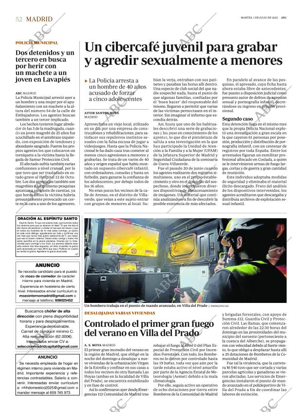 ABC MADRID 01-07-2025 página 52