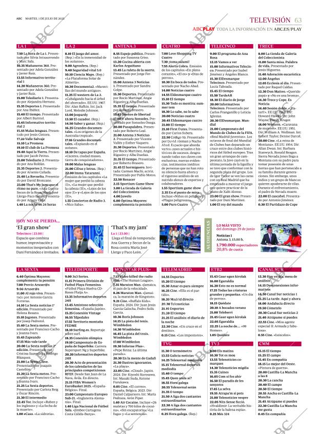 ABC MADRID 01-07-2025 página 63