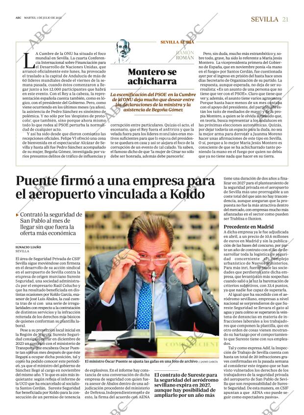 ABC SEVILLA 01-07-2025 página 21