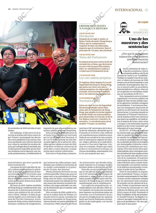 ABC SEVILLA 01-07-2025 página 45