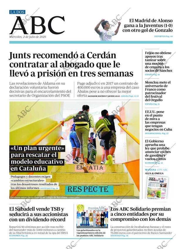 ABC MADRID 02-07-2025 página 2
