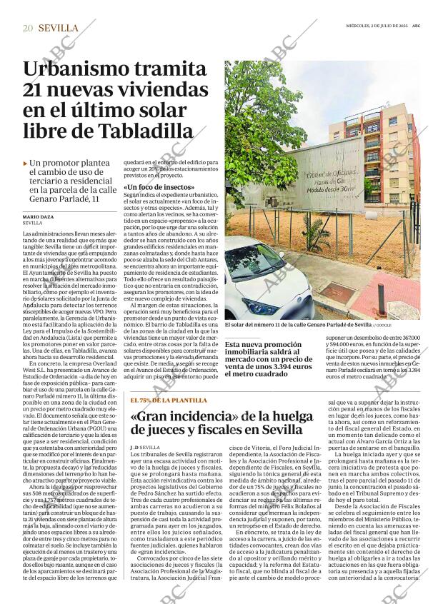 ABC SEVILLA 02-07-2025 página 20