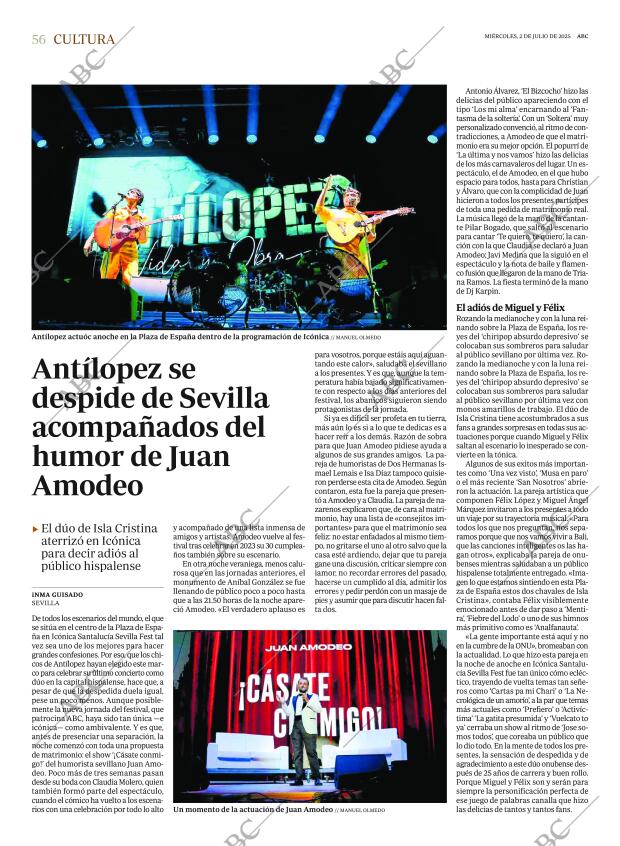 ABC SEVILLA 02-07-2025 página 56