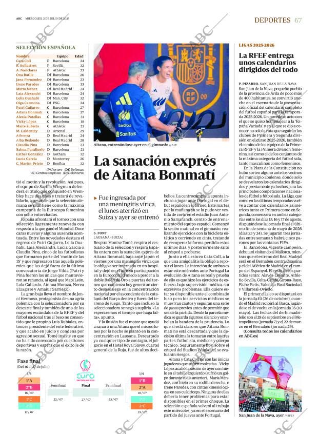 ABC SEVILLA 02-07-2025 página 67