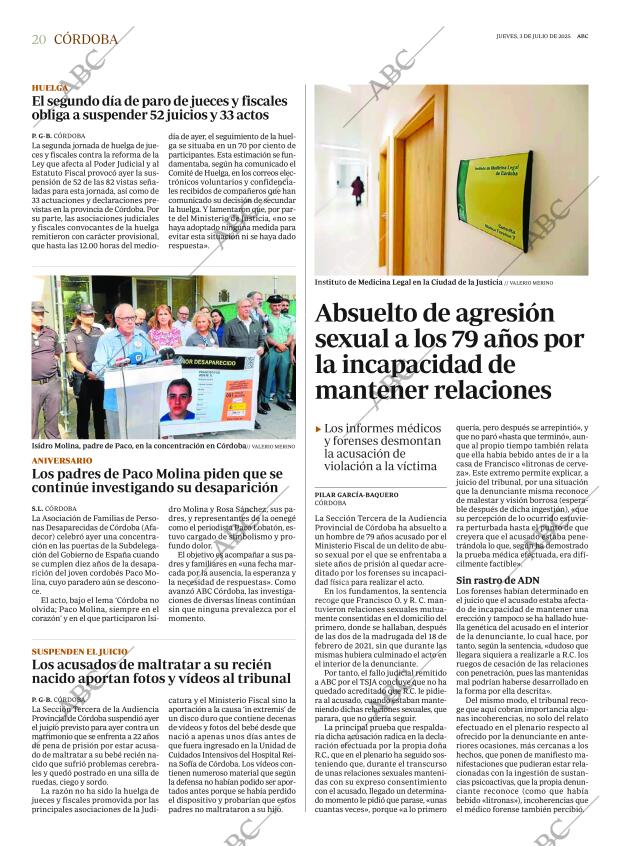 ABC CORDOBA 03-07-2025 página 20