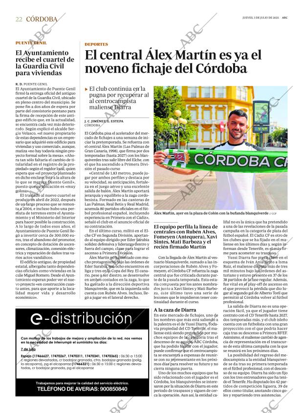 ABC CORDOBA 03-07-2025 página 22