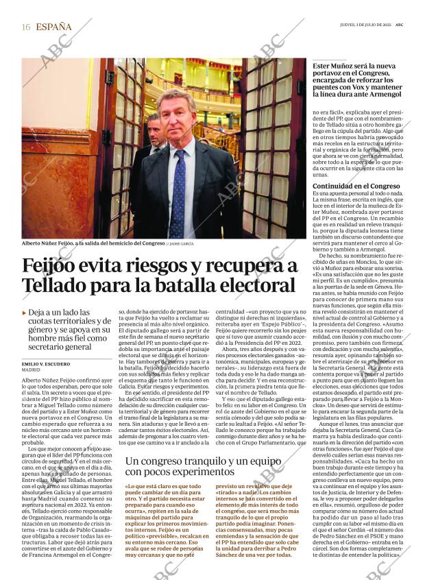 ABC MADRID 03-07-2025 página 16
