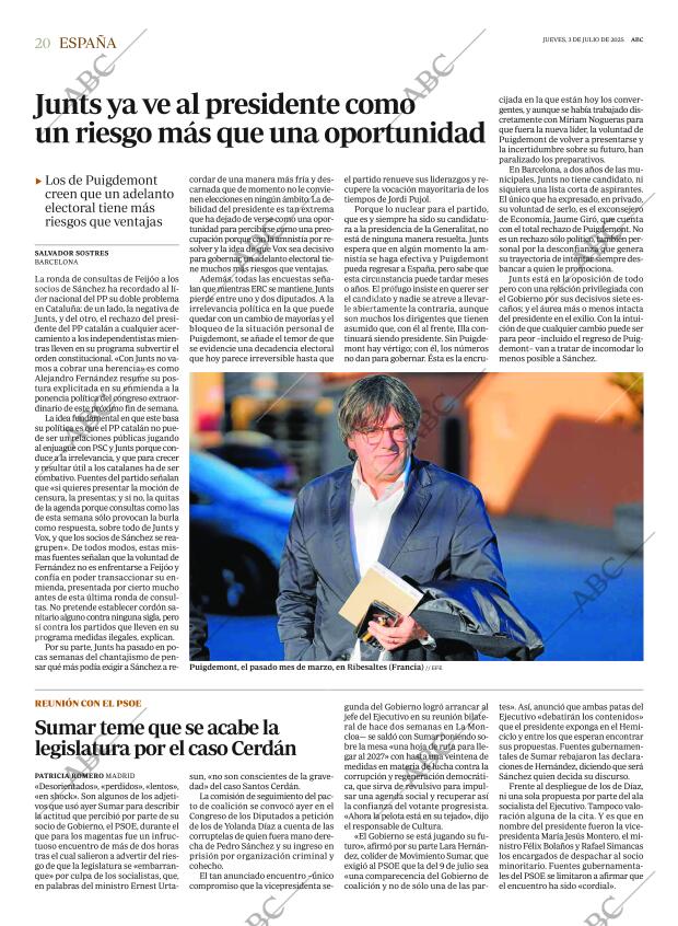 ABC MADRID 03-07-2025 página 20