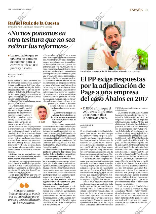 ABC MADRID 03-07-2025 página 21