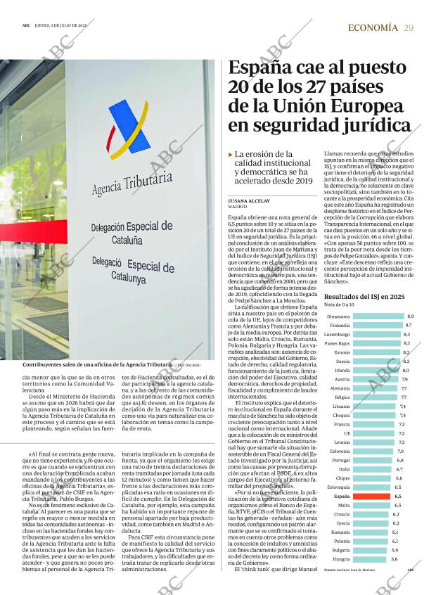 ABC MADRID 03-07-2025 página 29