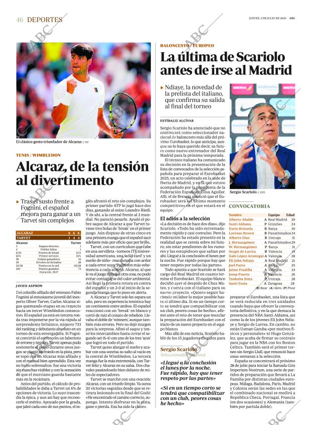 ABC MADRID 03-07-2025 página 46