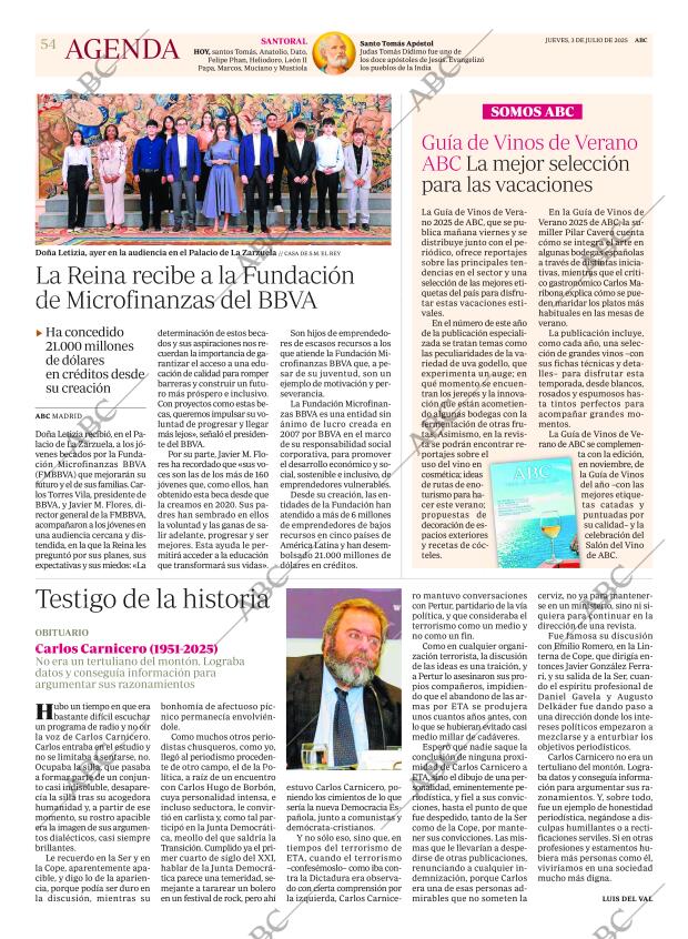 ABC MADRID 03-07-2025 página 54