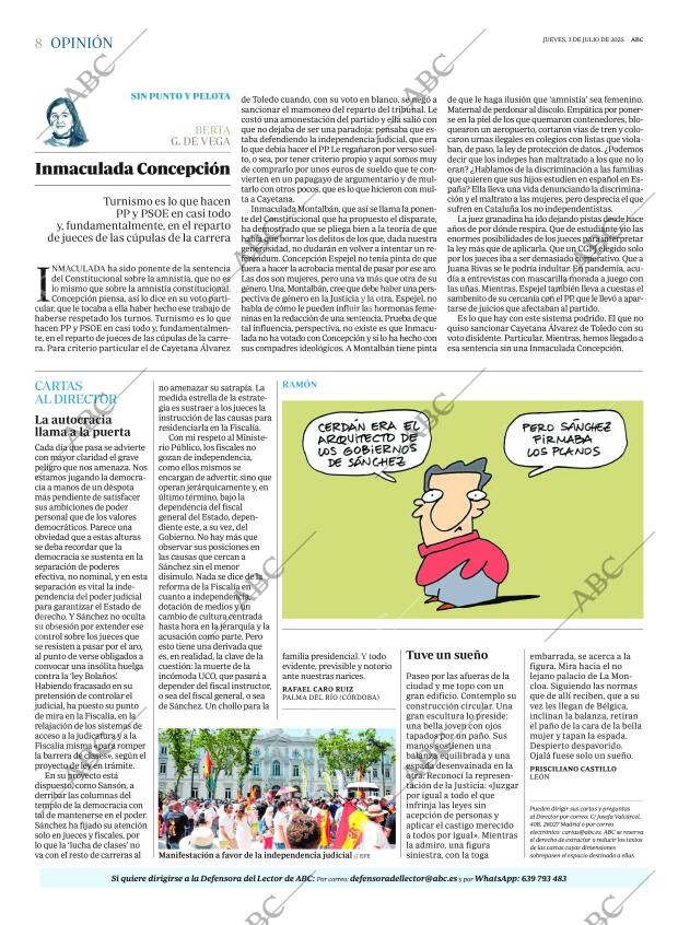 ABC MADRID 03-07-2025 página 8