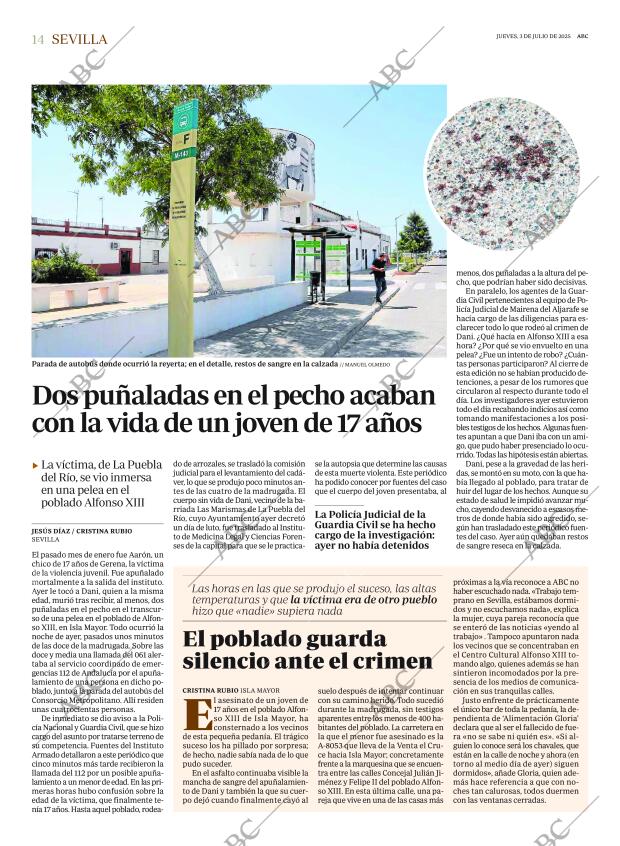 ABC SEVILLA 03-07-2025 página 14