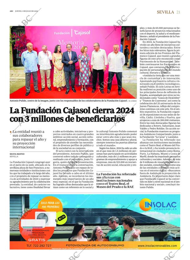 ABC SEVILLA 03-07-2025 página 21