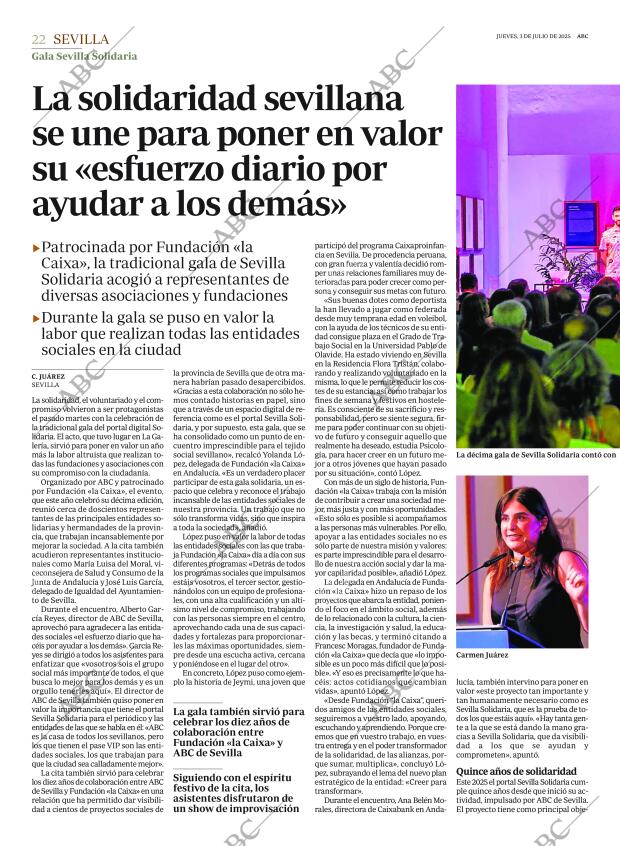 ABC SEVILLA 03-07-2025 página 22