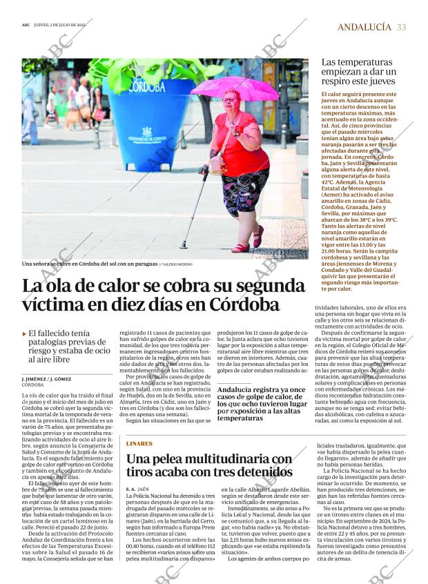 ABC SEVILLA 03-07-2025 página 33