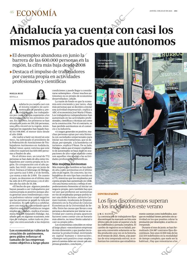 ABC SEVILLA 03-07-2025 página 46