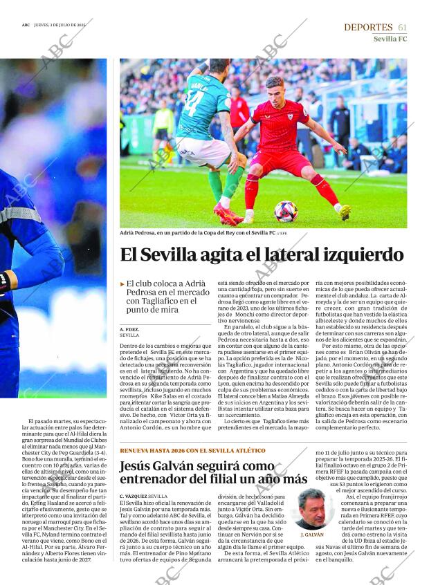 ABC SEVILLA 03-07-2025 página 61