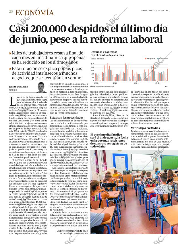ABC MADRID 04-07-2025 página 28