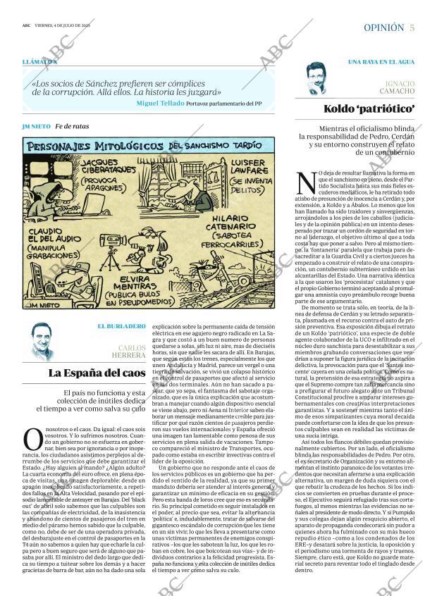 ABC MADRID 04-07-2025 página 5