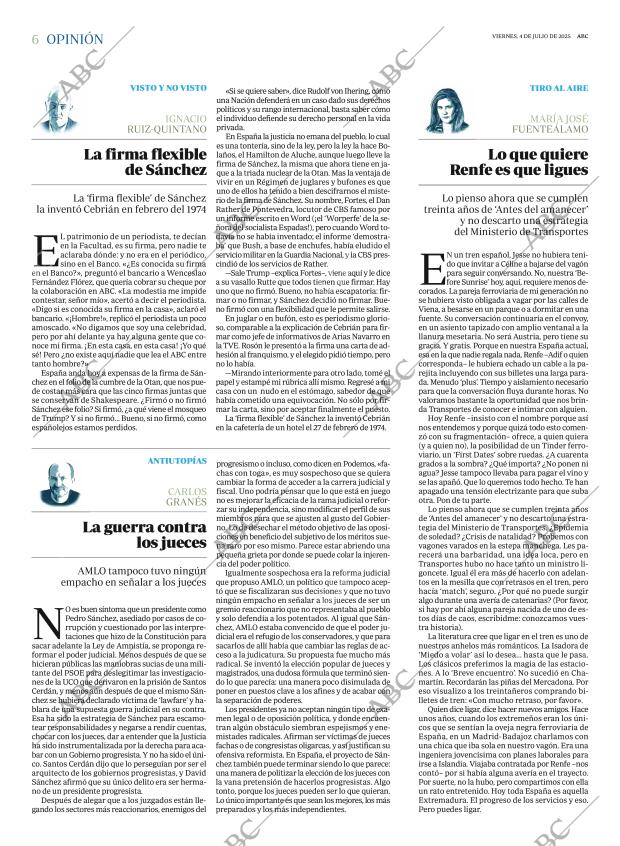 ABC MADRID 04-07-2025 página 6