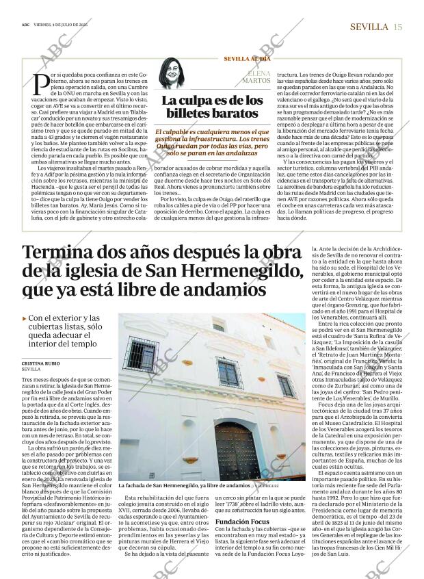 ABC SEVILLA 04-07-2025 página 15