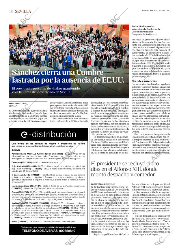 ABC SEVILLA 04-07-2025 página 18