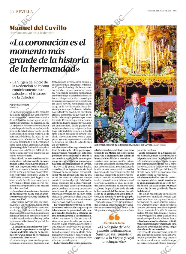 ABC SEVILLA 04-07-2025 página 20
