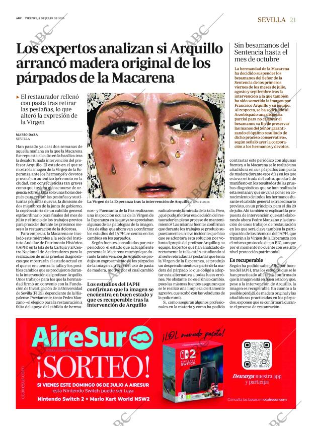 ABC SEVILLA 04-07-2025 página 21