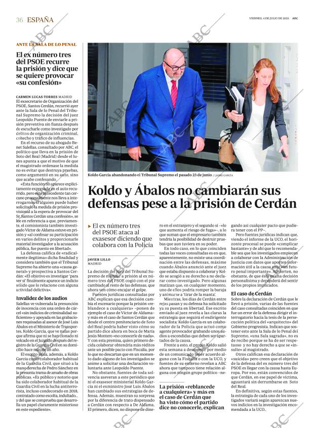 ABC SEVILLA 04-07-2025 página 36