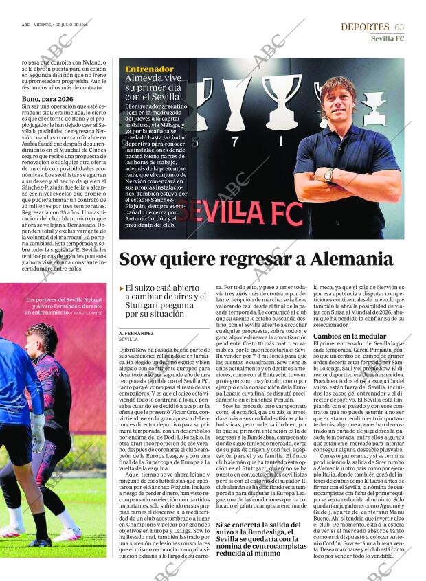 ABC SEVILLA 04-07-2025 página 63