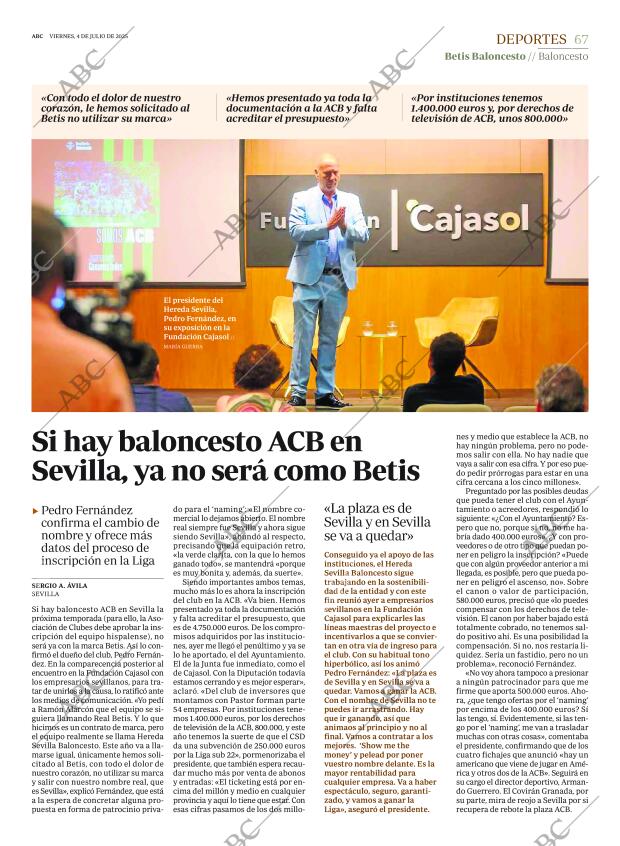ABC SEVILLA 04-07-2025 página 67