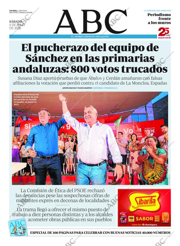 ABC CORDOBA 05-07-2025 página 1