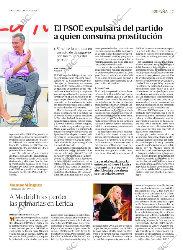 ABC MADRID 05-07-2025 página 17