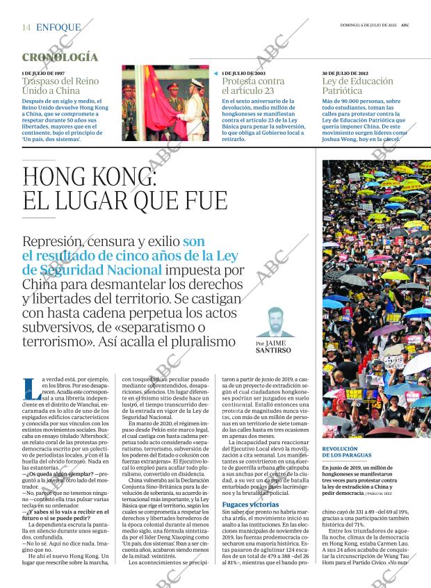 ABC MADRID 06-07-2025 página 14