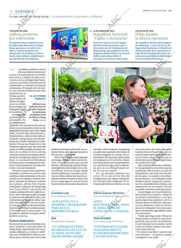 ABC MADRID 06-07-2025 página 16