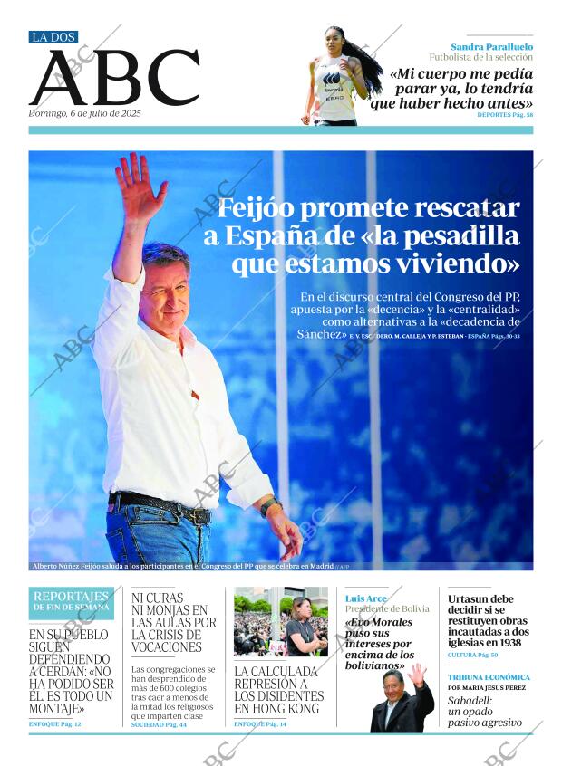 ABC MADRID 06-07-2025 página 2