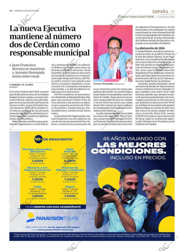 ABC MADRID 06-07-2025 página 25
